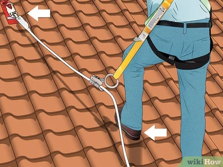 How do you walk on a roof safely?