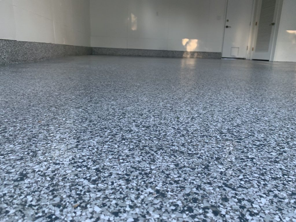 Concrete is one of the different types of floor finishes.