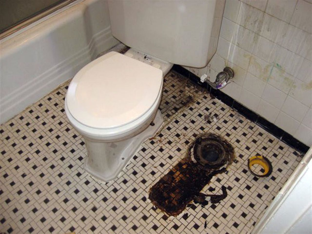 Broken seal could cause a sewer smell in your bathroom
