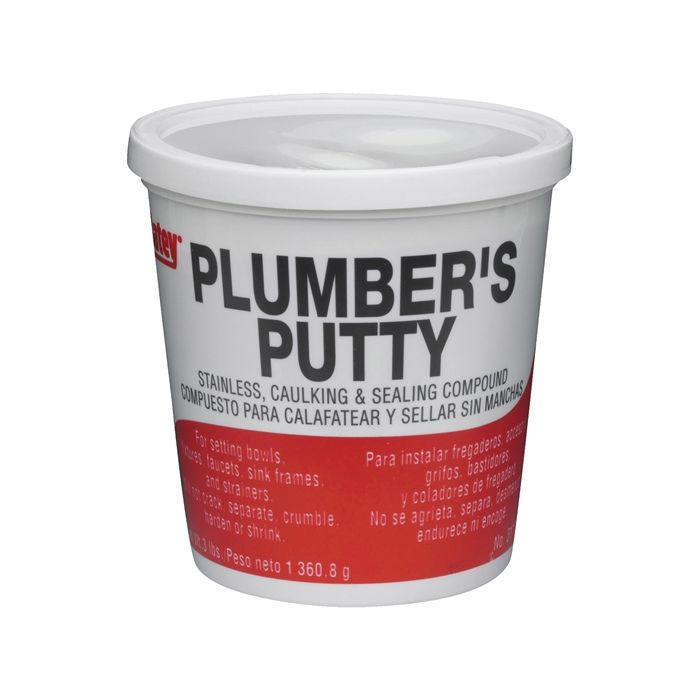 Plumber's putty