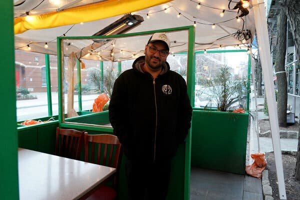 Chris Panayiotou, the owner of Gee Whiz diner.