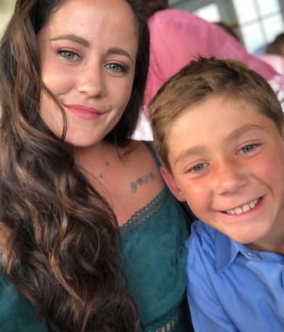 Jenelle With Jace on Snapchat
