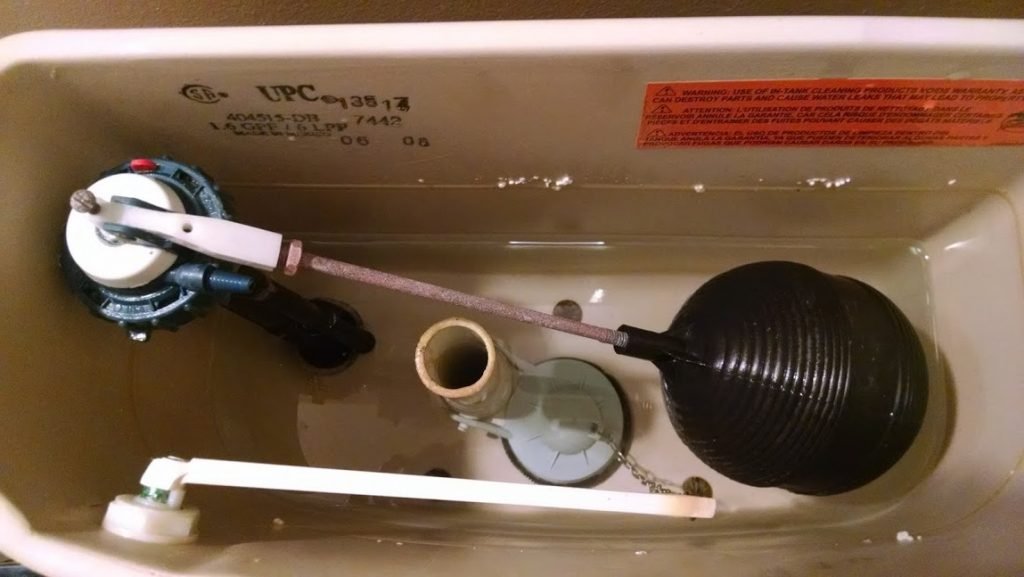 Why Won't The Toilet Stop Making A Hissing Sound. 