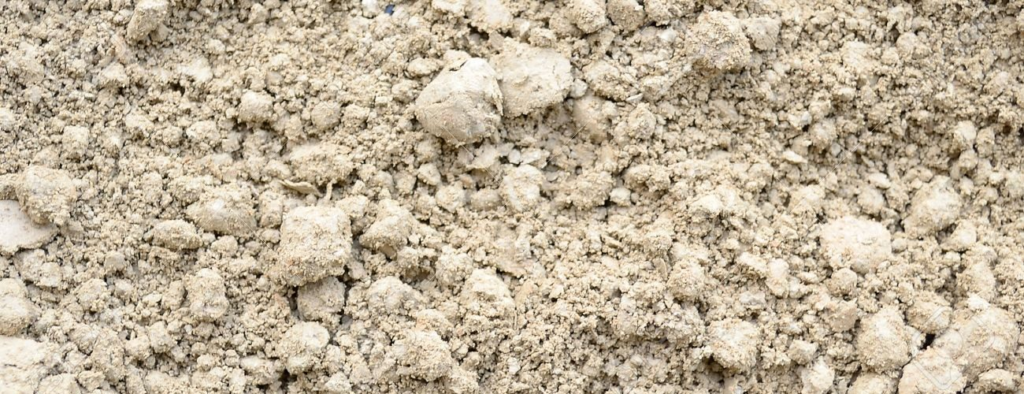 an image of a natural silt soil 