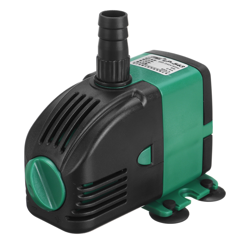 a black and green color mini water pump